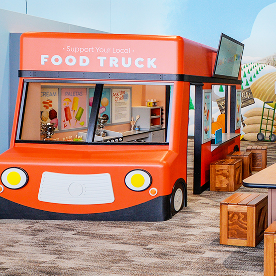 overview of the food truck